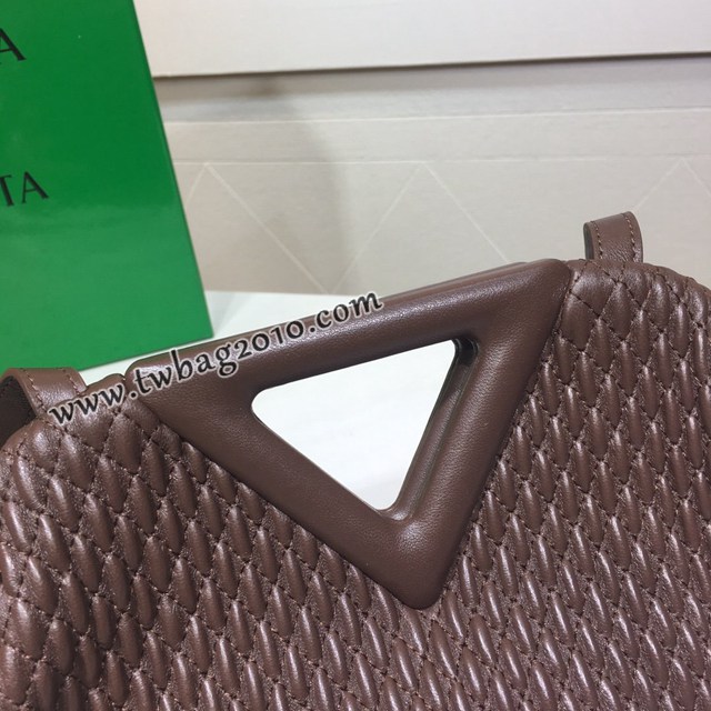 Bottega veneta高端女包 8546B BV寶緹嘉2021包包最新triangle倒三角手提單肩斜挎包三角包  gxz1261